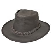 Wombat Ridge Hill Foldable Style Leather Hat