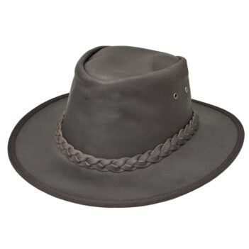 11Wombat Ridge Hill Foldable Style Leather Hat