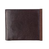 Wombat Men's Artisan Luxury Italian Brown Leather Wallet - 6625