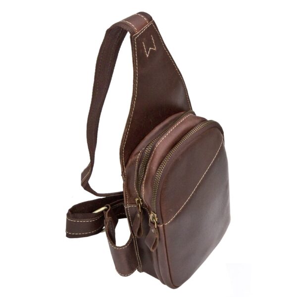 Wombat leather Sling Bag