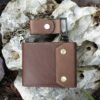 wombat English Hide leather Biker Wallets