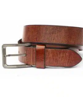 tan leather belt