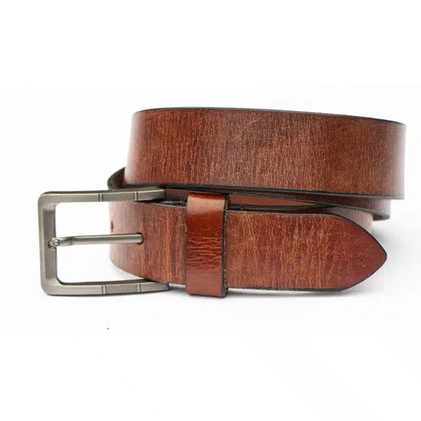 tan leather belt