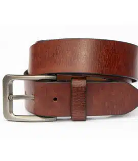 tan leather belt