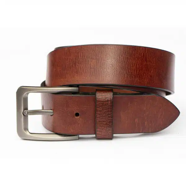 tan leather belt