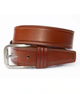 tan leather belt