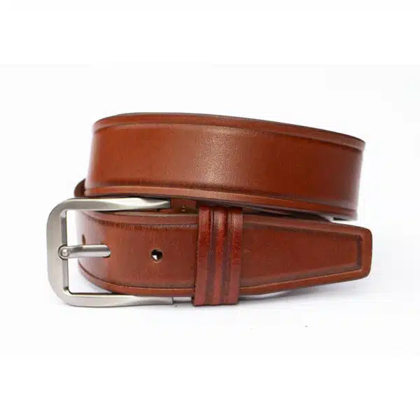 tan leather belt