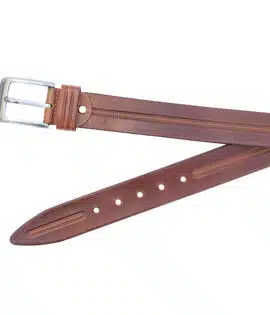 tan leather belt