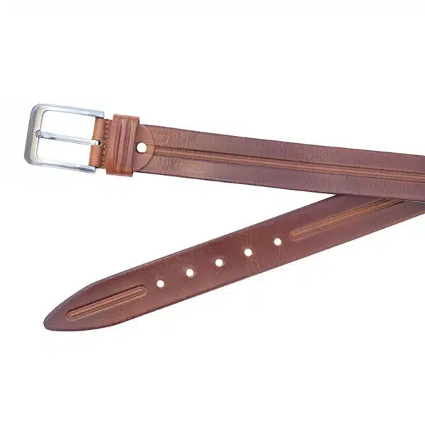 tan leather belt