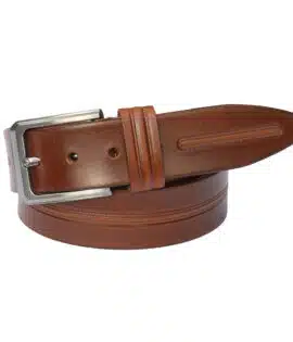 tan leather belt