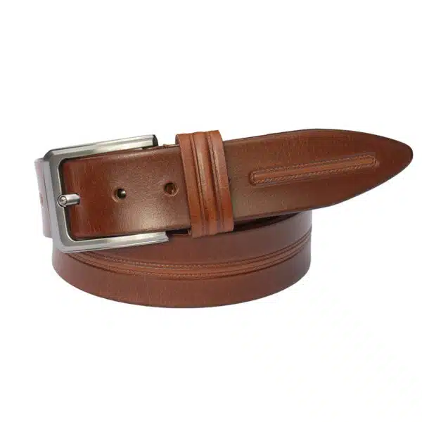 tan leather belt