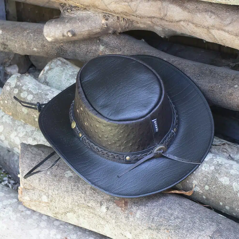 Limited Edition Wombat The West Hat - Wombat Leather