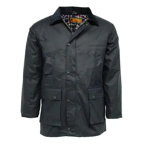 Classic Padded Wax Jacket up to 5XL - Image 2