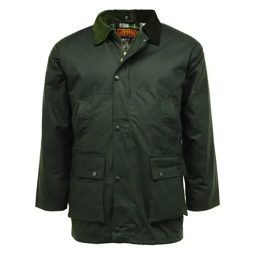 Classic Padded Wax Jacket up to 5XL - Image 3