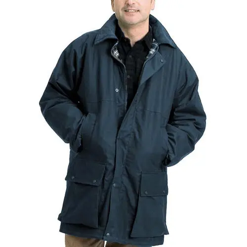 Classic Padded Wax Jacket up to 5XL - Image 5