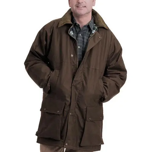 Classic Padded Wax Jacket up to 5XL - Image 6