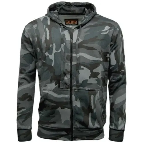 Camouflage Zip Hoodie