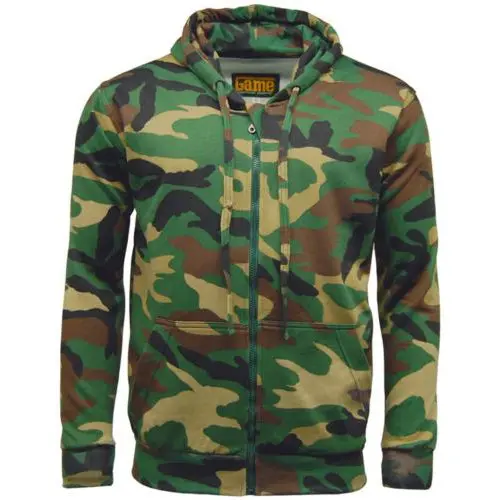 Camouflage Zip Hoodie - Image 2