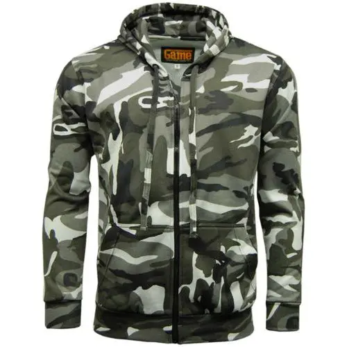 Camouflage Zip Hoodie - Image 3