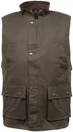 Men's Classic Wax Gilet - Image 4