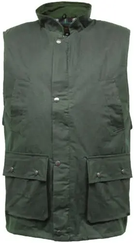 Men's Classic Wax Gilet - Image 5