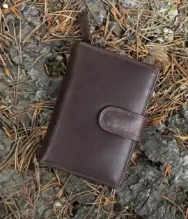 Women’s Leather Wallet – Handmade RFID Blocking Purse | Personalized Gift for Her | Vintage Oiled Leather Wallet | Wombat Leather