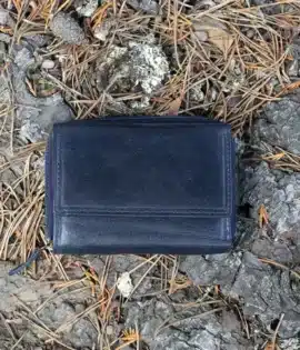 Women’s Leather Wallet – Handmade RFID Blocking Purse | Personalised Gift for Her | Vintage Style Oiled Leather Wallet by Wombat Leather