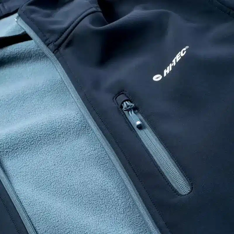 Hi-Tec Caen Mens Jacket - Waterproof, Microfleece Lined - Image 6