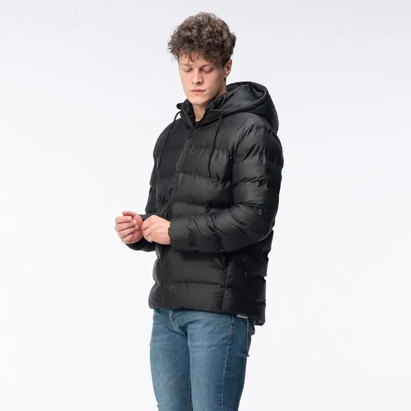Hi-Tec Diorro Quilted Winter Jacket - Black - Image 8