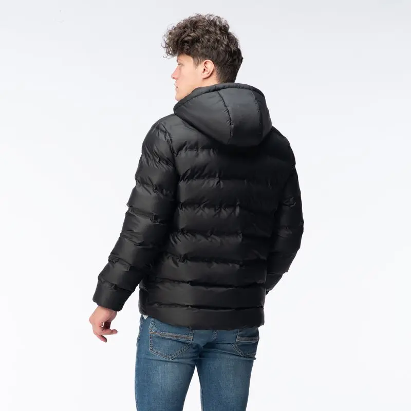 Hi-Tec Diorro Quilted Winter Jacket - Black - Image 11