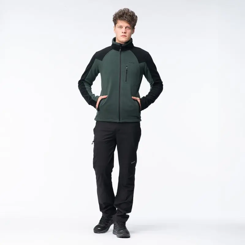 Mens Polar Hi-Tec Monar Fleece Jacket - Image 6