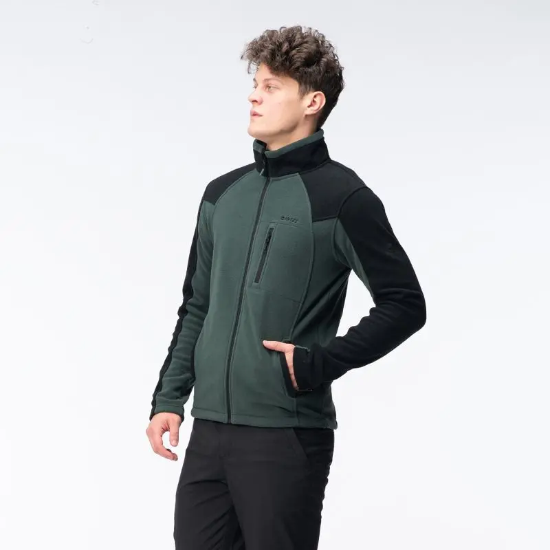 Mens Polar Hi-Tec Monar Fleece Jacket - Image 7