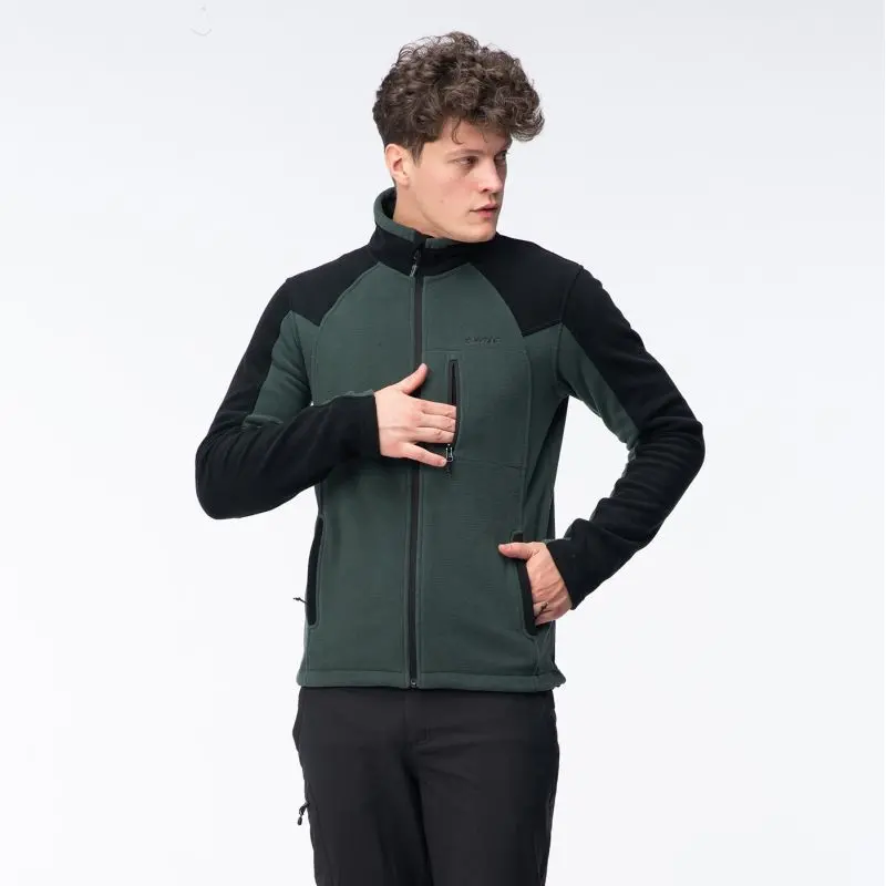 Mens Polar Hi-Tec Monar Fleece Jacket - Image 9