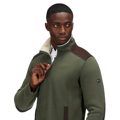 Men's Sherpa Lined Fleece Jacket - Warm, Durable & Stylish Outdoor Wear - Image 6