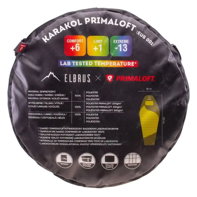 Elbrus Nansen Primalofo sleeping bag - Image 2