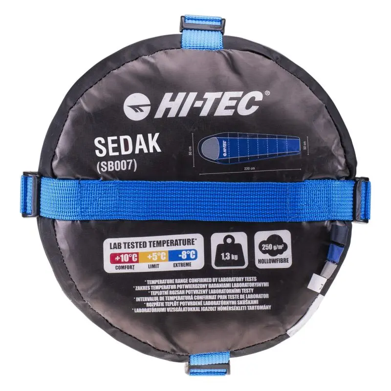 Hi-Tec Sedak Mummy Sleeping Bag - Lightweight, Durable - Image 3