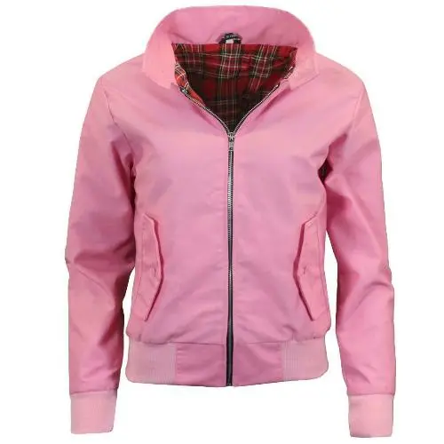 Ladies Classic Vintage Harrington Jacket - Made in the UK - Image 5