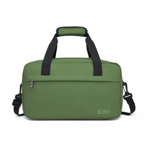 Kono Lightweight Multi Purpose Sports Travel Duffel Bag - Green - Image 2