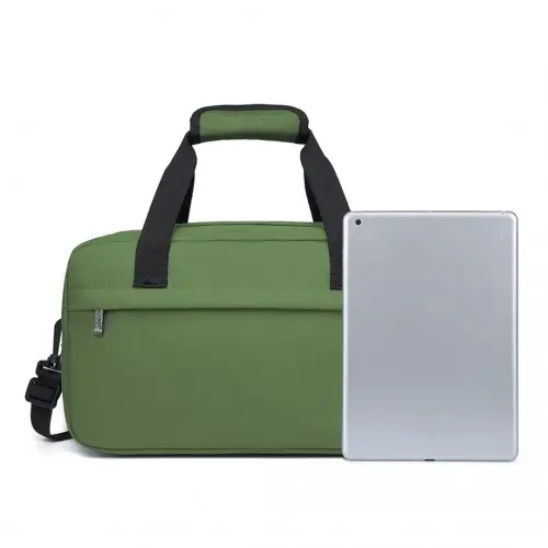 Kono Lightweight Multi Purpose Sports Travel Duffel Bag - Green - Image 3