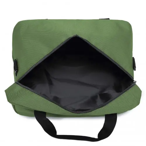 Kono Lightweight Multi Purpose Sports Travel Duffel Bag - Green - Image 6
