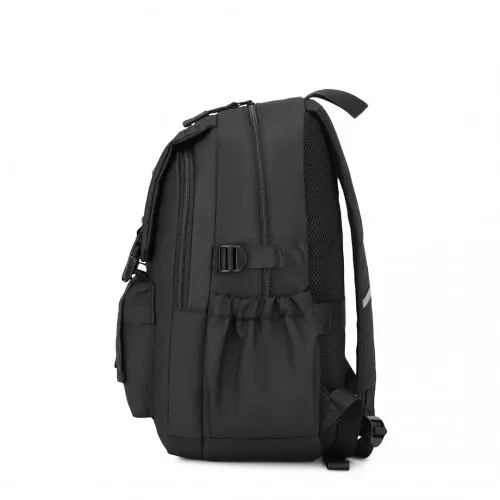 Kono Urban Water-Resistant Backpack - Black - Image 2