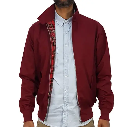 Mens Classic Vintage Harrington Jacket