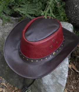 The Waratah Premium Leather Hat