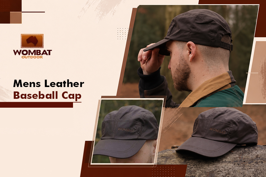 Mens-Leather-Baseball-Cap