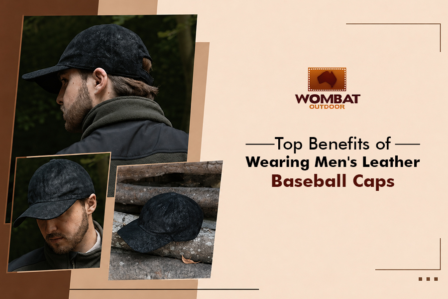 Top Benefits of Wearing Men’s Leather Baseball Caps