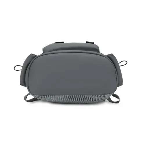 Kono Advanced Leisure Backpack – Grey - USB Charging - Image 5