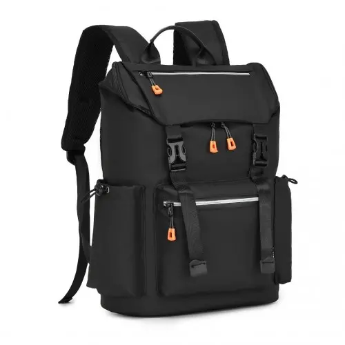 Kono Advanced Leisure Backpack – Black - USB Port