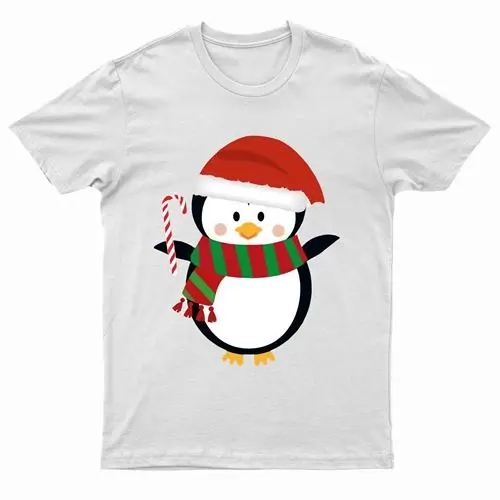 Christmas "Penguin" T-Shirt - Image 2