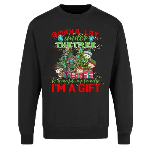 I'm a Gift Christmas Jumper - Image 3
