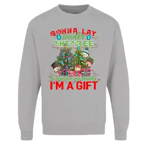 I'm a Gift Christmas Jumper - Image 4